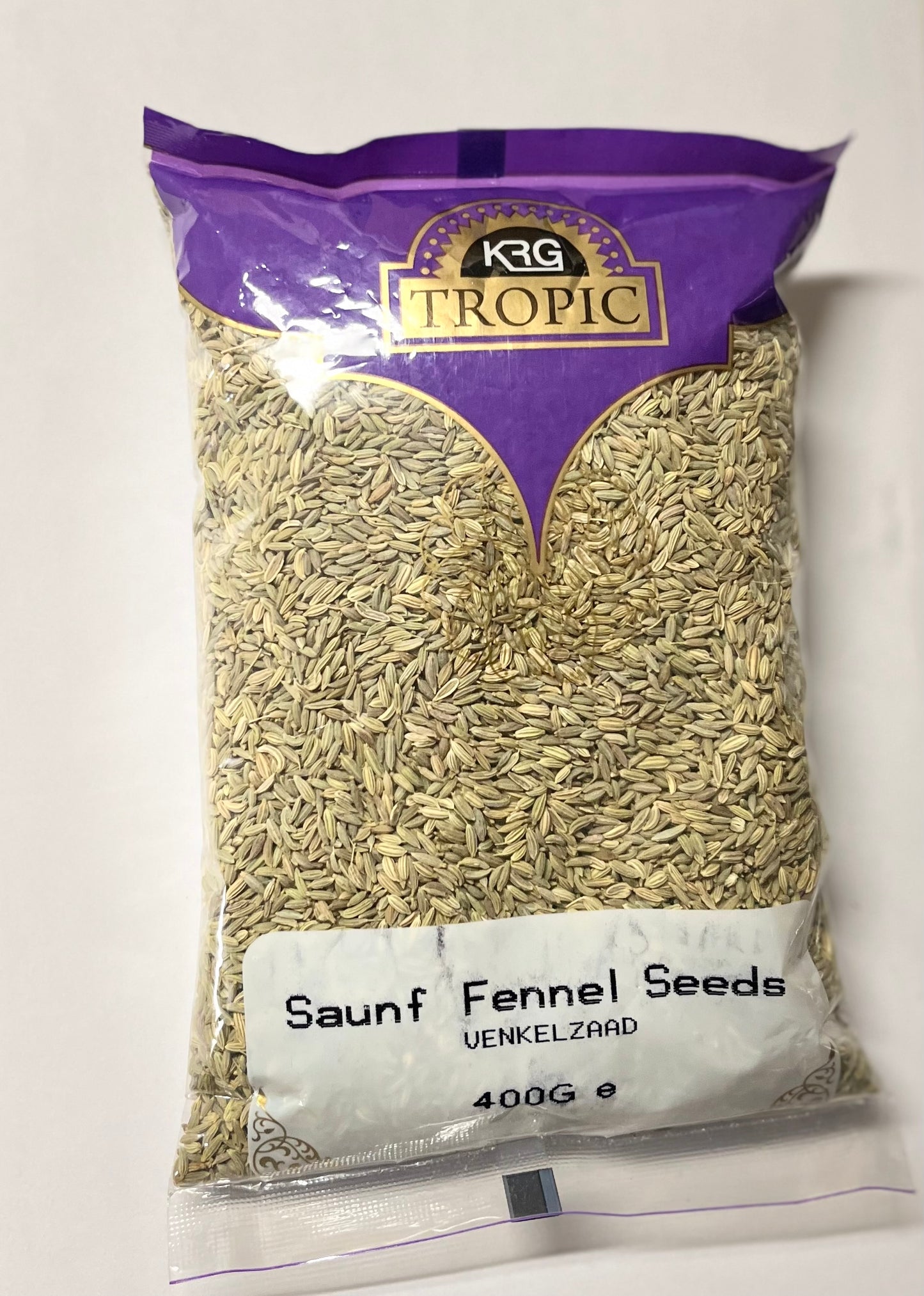 KRG Tropic Saunf Fennel Seeds-400gram