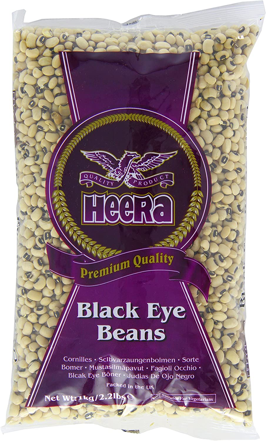 Heera Black Eye Beans 2kg