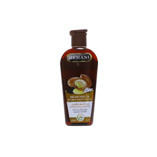 Hemani Argan Hair Oil With Black Seeds and Coconut