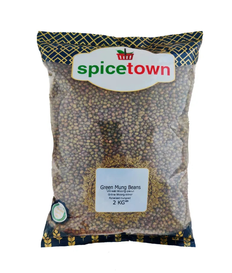 Spice Town Green Moong Beans-2kg