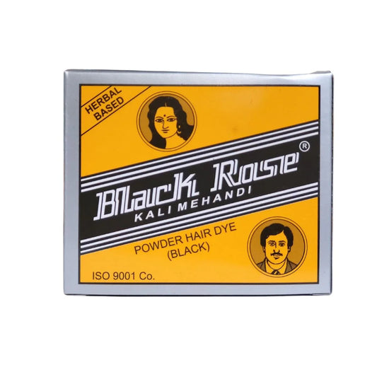 Black Rose Kali Mehandi ( Powder Hair Dye Black)