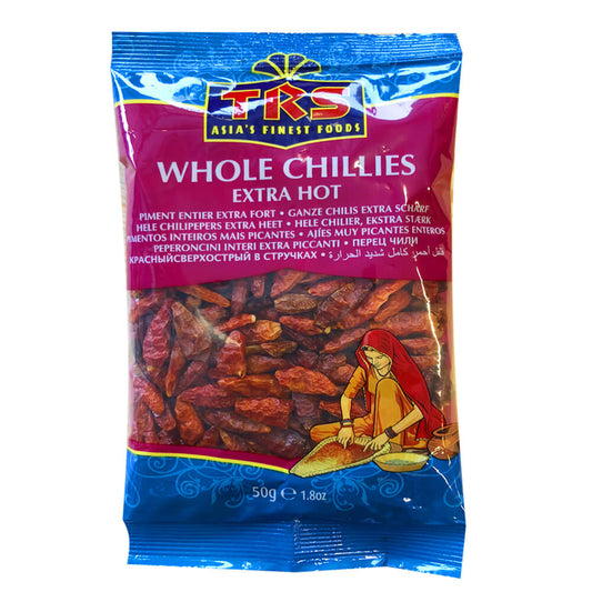 TRS Whole Chillies Extra Hot-50gram