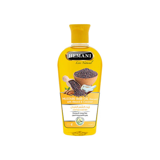 Hemani Mustard Hair Oil( Sarson With Almond and Coconut)